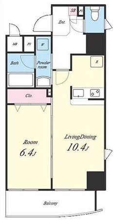ラブールミノワの物件間取画像